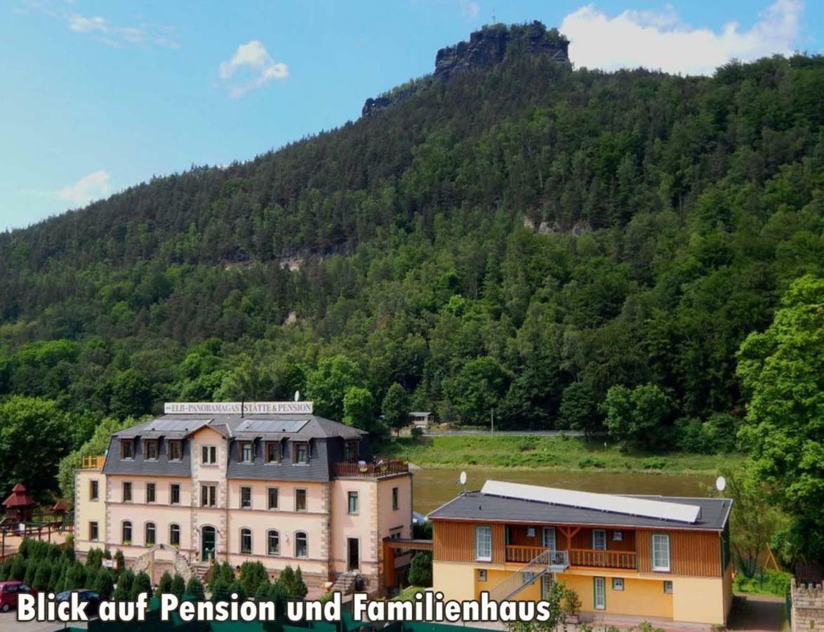 Campingplatz Am Treidlerweg Königstein Exterior foto