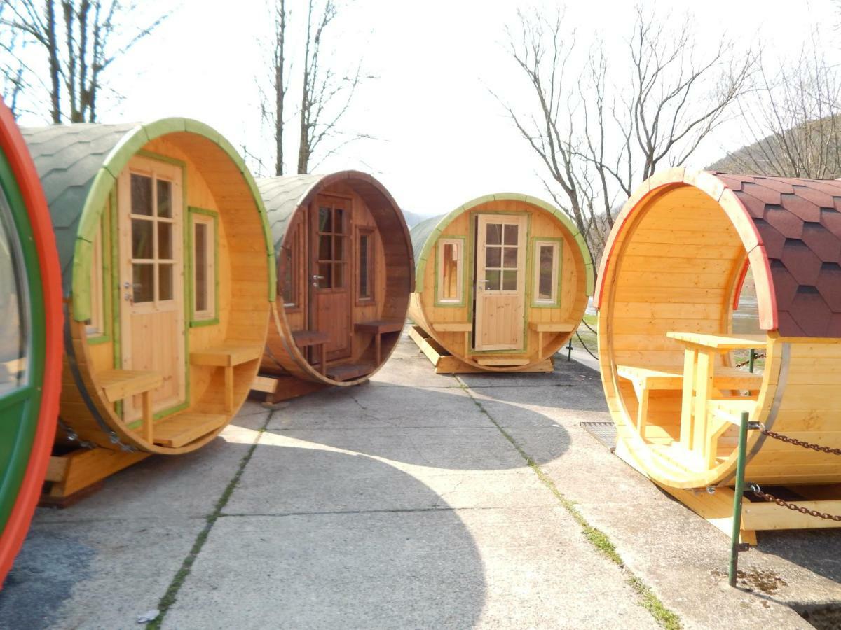 Campingplatz Am Treidlerweg Königstein Exterior foto