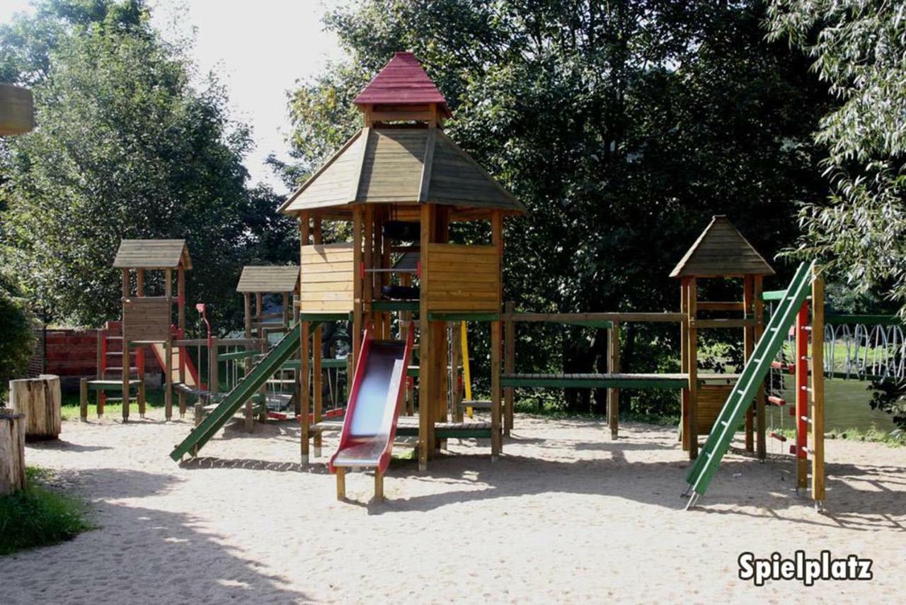 Campingplatz Am Treidlerweg Königstein Exterior foto