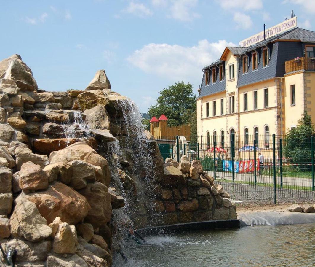 Campingplatz Am Treidlerweg Königstein Exterior foto